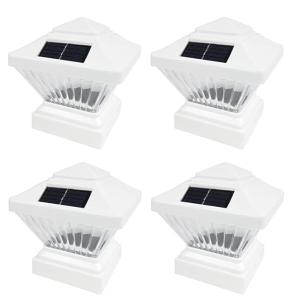 Quality 4&quot;X4&quot; Base 4.17 Pounds Waterproof LED Solar Garden Lights wholesale