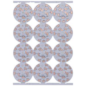 Quality Aluminum AC220V LED Printed Circuit Board Round Square Custom Dime wholesale