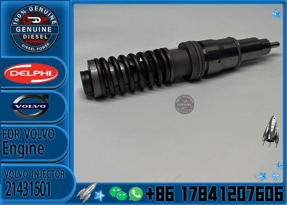 Common Rail E3.4/4G Fuel Injector Part BEBE5G09001 21431501 for Volvo Trucks