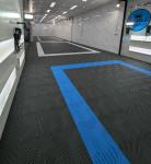 18mm Garage Floor Tiles Slip Resistance and Ribbed Surface for Protection