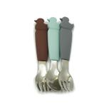 BPA Free Baby Silicone Fork