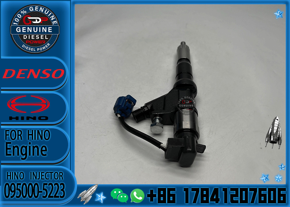 Injector Assembly Diesel Fuel Injector 095000-5223 095000-5226 095000-5970 095000-5224 For Excavator Truck Spare Parts