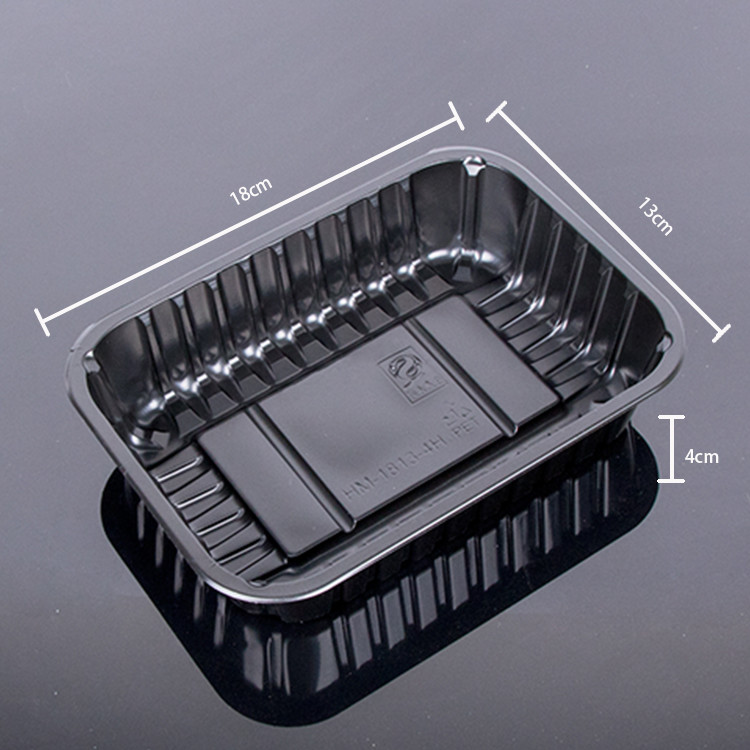 Food Factory Rectangle 4cm Polypropylene Food Packaging