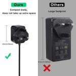 Wall Mount DC 12V 1A Power Adapter 12W 12V 1000mA for EU US UK AU