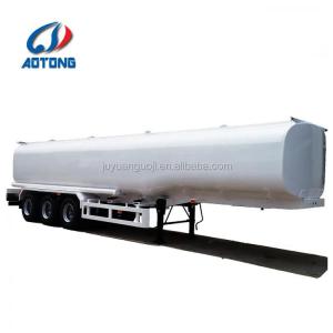 Quality 3 Axles 40tons Liquid Crude Oil Asphalt Bitumen Tanker Trailer with Steel Tanker wholesale