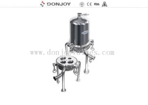 Quality 30&quot; Micro Pipeline Filter Stainless Steel Cartridge Housing 0.5T/H - 25T/H wholesale