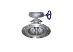 Triple Eccentric Stainless Steel Flanged Butterfly Valve Metal Seal