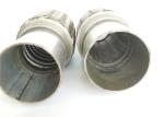 Stainless Steel 0.30mm 2.36"×8" Universal Exhaust Flex Pipe
