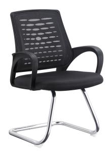 Quality Non Wheeled Portable Office Chair , Commercial Desk Chairs Black Long Using Life wholesale