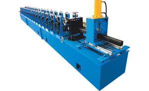 China Blue 12 Station Roller Rolling Shutter Machine PLC Control System on sale