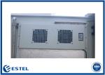 32U 220VAC Outdoor Rack Enclosure Galvanized Steel Dustproof Single Layer