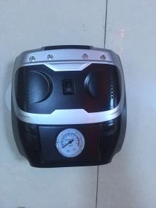 Quality Plastic Portable Air Pump With Switch And Gauge For Toyota , Honda , Hyundai wholesale