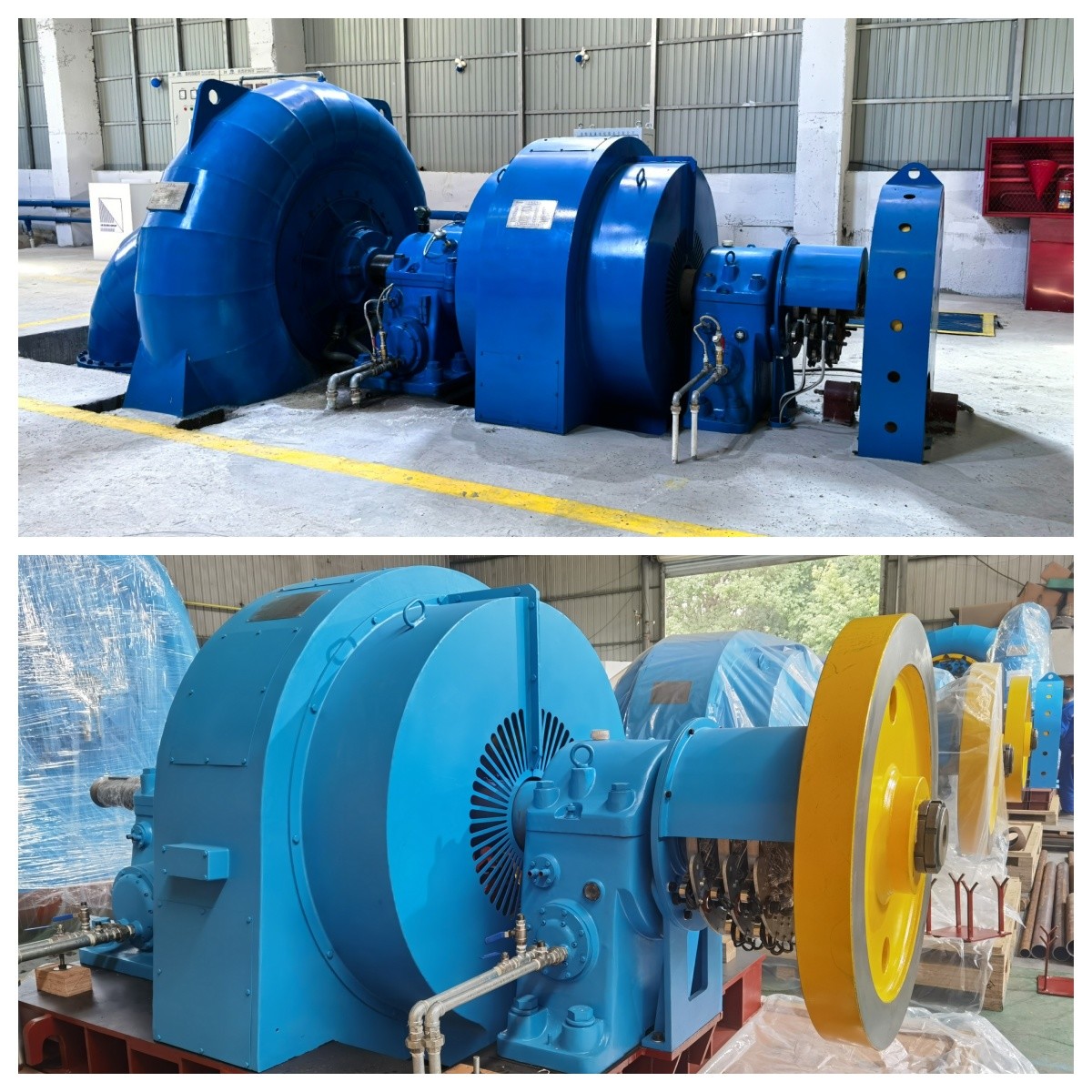 450-1000rpm Hydro Turbine Generator Designed for 50HZ/60HZ Frequency