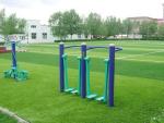 Purple Green Artificial Turf Grass For Kindergraden Community Area 16800 Density