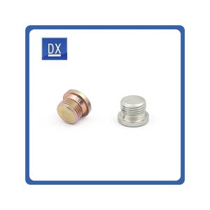 Quality Socket Round Head Oil Drain Plug brass screw head plug wholesale