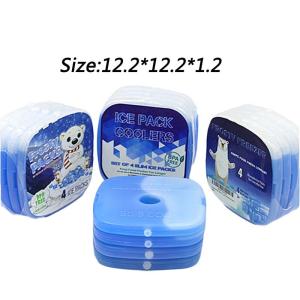 Quality 130ml Fit &amp; Fresh Cool Coolers Slim Lunch Ice Packs Hard Plastic Material Ice Bags wholesale