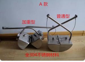 Quality 304 Stainless steel van mud Dredge bottom sludge veen sediment grab sampler weighted wholesale