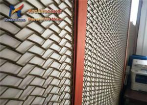 Quality Powder Coated Aluminum Expanded Mesh 2m Diamond Mesh Metal Sheet wholesale