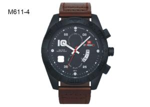 Quality BARIHO Men's Quartz Watch Analog Display Date Waterproof Wristwatch M611 wholesale