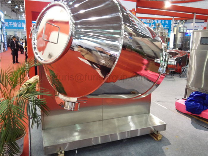 150Kg 3D Motion Powder Mixing Machine Stainless Steel With 10 L Barrel Volume