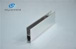 Wooden Grain Aluminium Window Profiles Aluminum Window Sections With Cutting