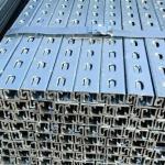 Corrosion Resistant Stainless Steel Strut Channel C Section For Commercial