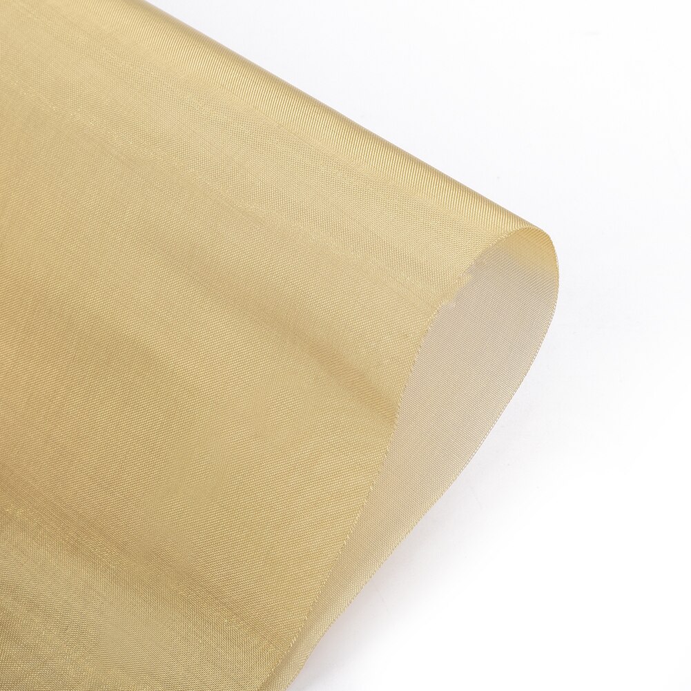 Heavy-duty brass mesh braided steel wire filter oil 100 holes A4 plate 210 X 300mm lightweight tool parts