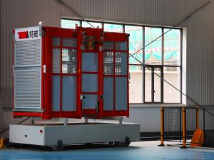 Quality Intelligent SC200/200 58m/Min Building Material Hoist In Construction Site wholesale