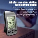 WS0232 Professional Weather Station Outdoor Direction Speed Temperature Humidity