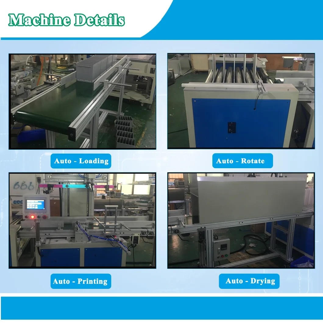 Battery 400P/H Fully Automatic Screen Printing Machine IR dryer With Conveyor