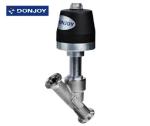 DN50 SS316L Pnuematic Angle Seat Valve with IL TOP for regulating