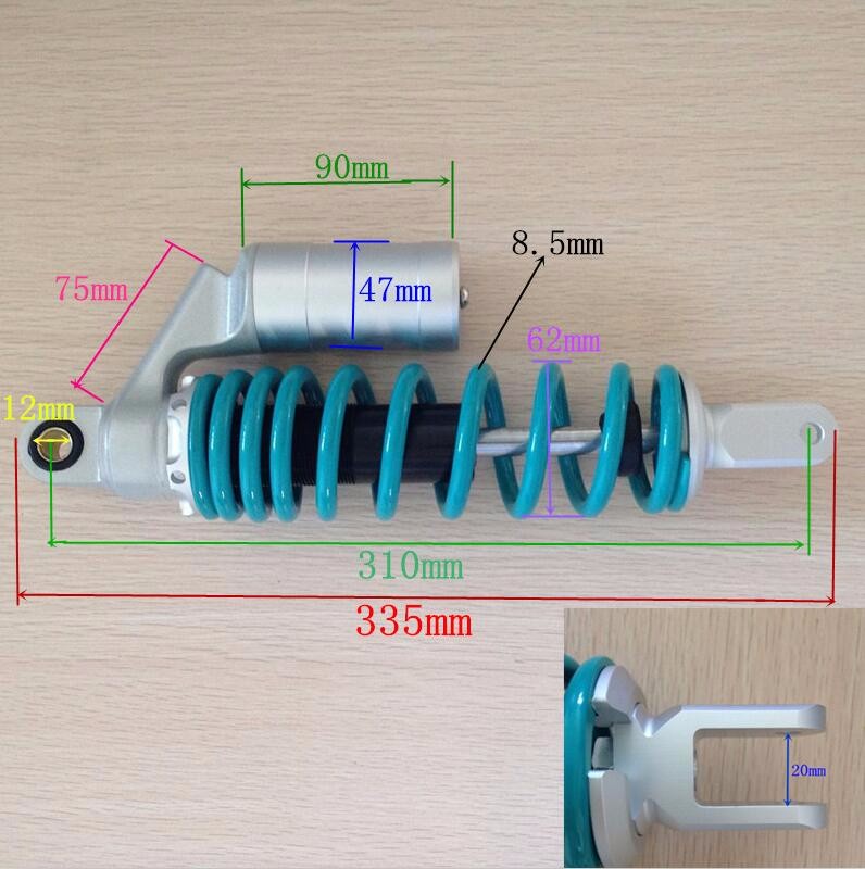 Original OEM Motorcycle Parts Off Road Motorbike Gas Filled vibration damper for Sale