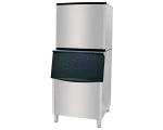 300kg/24h Output Cube Ice Maker Stainless Steel Suitable for Alcoholic Beverages