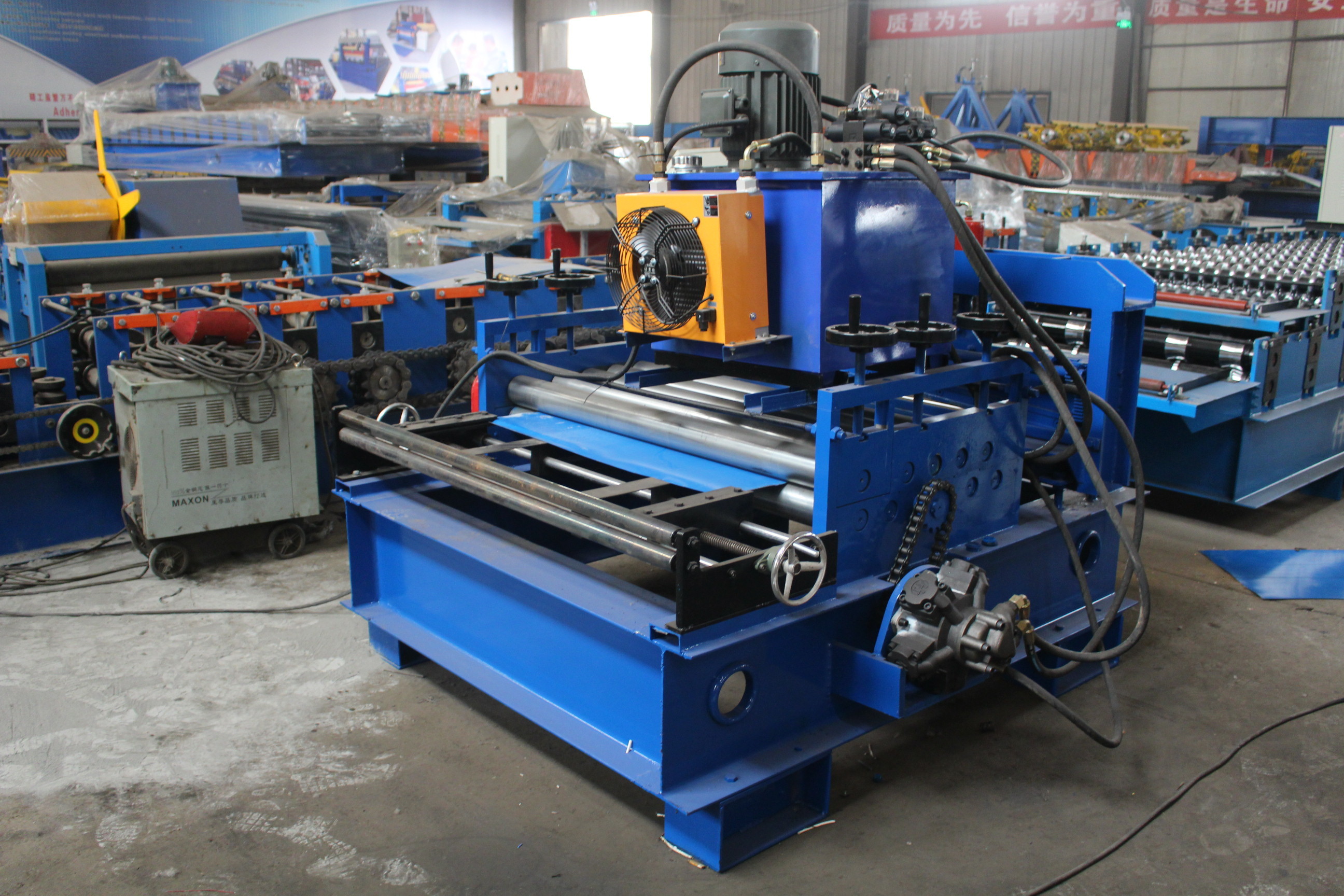 0.12-0.6mm Cut To Length Machine 1300mm Width Full Automatic Leveling