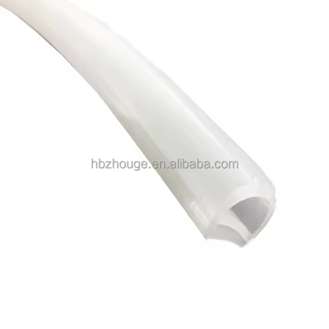 Customized Inner and Outer Diameter Silicone Rubber Profile for Car Window Glass Extrusion