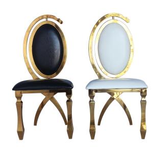Quality Modern Banquet Dining Chair Leather Velvet Cover Stainless Steel Frame wholesale