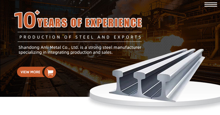 Sale Standard GB QB Mine Rail Track Steel Rails Din For Railway Tracks Produce Steel Din Rail 18kg/m Specifications 18kg/m