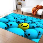 3D living room carpet, bedroom, dining room floor mat, door mat, pattern size