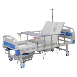Quality Factory Cheap 5 Crank Manual Medical Hospital Bed with Toilet Medical Bed Nursing Bed wholesale