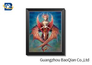 Quality SGS Lenticular 5D Pictures For Restaurant Decoration Environmentally Friendly wholesale
