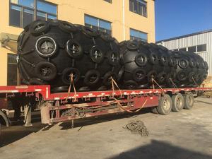 Quality 0.5m*1m Resilience Tire Chain Yokohama Pneumatic Fender For Boats wholesale