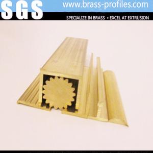 Quality C2600 C3850 Copper Factory Outlet Lead Brass Extrusion Profiles wholesale