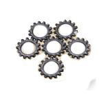 Carbon Steel Black Oxide External Tooth Lock Washer DIN6797 Toothed Lock Washers