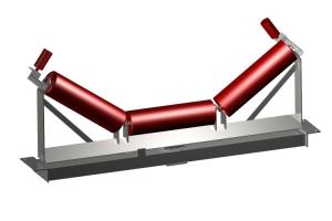 Quality Electrostatic Powder Coating Conveyor Belt Idlers 114mm Diameter wholesale