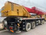 80t Used Truck Crane Sany STC800C6-8 with 25.5 tons Counterweight and 275kW