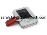 Factory Wholesale Metal USB with Leather Case, USB 2.0 Leather USB Flash Drive