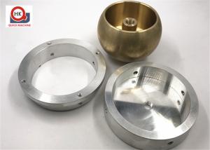 Quality Precision Metal Parts Machined Brass Parts / Mechanical Components Bases wholesale