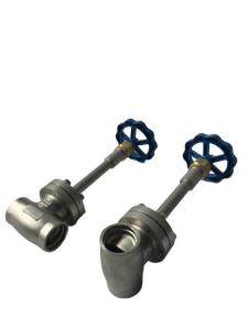 Quality Low Temperature Cryogenic Globe Valve Flange Type Long Stem For LNG LPG wholesale