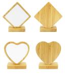 Modern magnetic Bamboo Wooden Photo Frame For Sublimation Printing DIY
