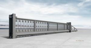 Quality Motorized School Entrance Automatic Cantilever Gate Electric Powder Coating wholesale